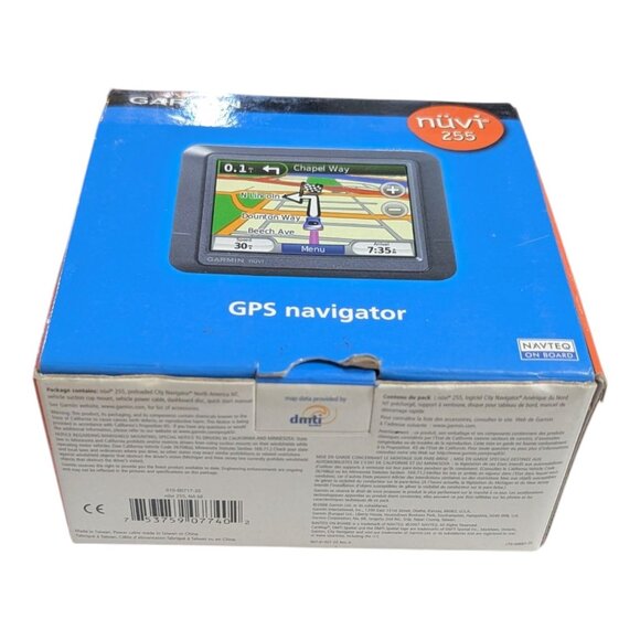 Garmin nuvi 255 Automotive GPS Unit Tested Working Original Box NO 12V Adapter - Picture 7 of 11